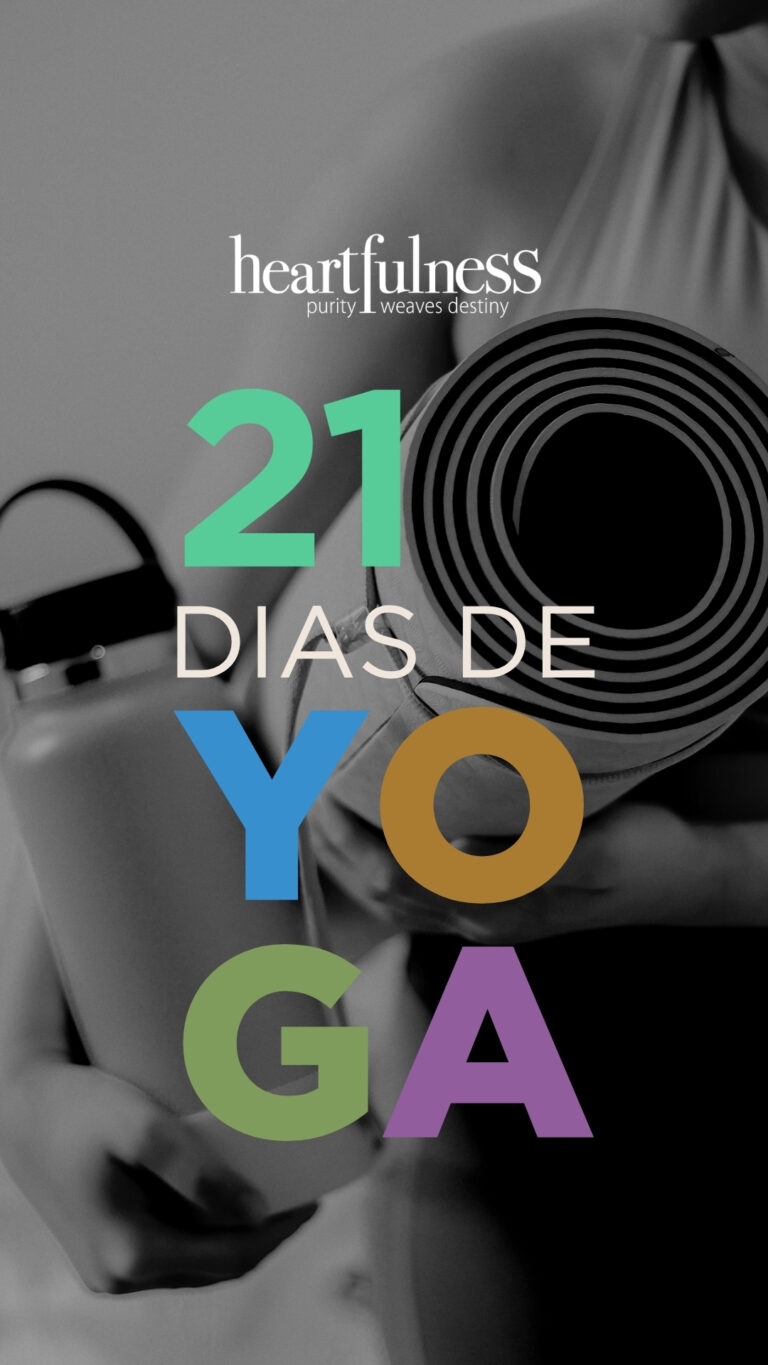 Pratique 21 dias de yoga com Heartfulness